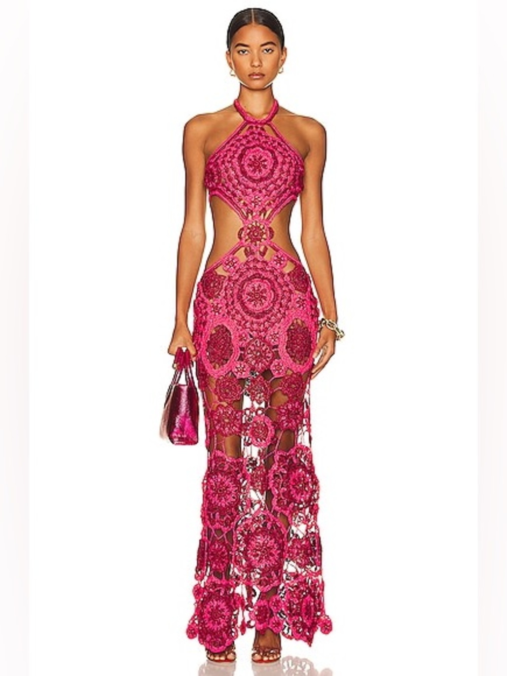 Cult Gaia Accalia Crochet Gown - Picture 3 of 9